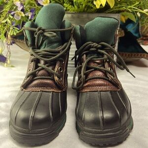 Vintage Eddie Bauer Down Booties Slippers Made in USA Brown Unisex XS Style 304 Eddie Bauer Bootie Slippers for Men for sale | eBay main image 3